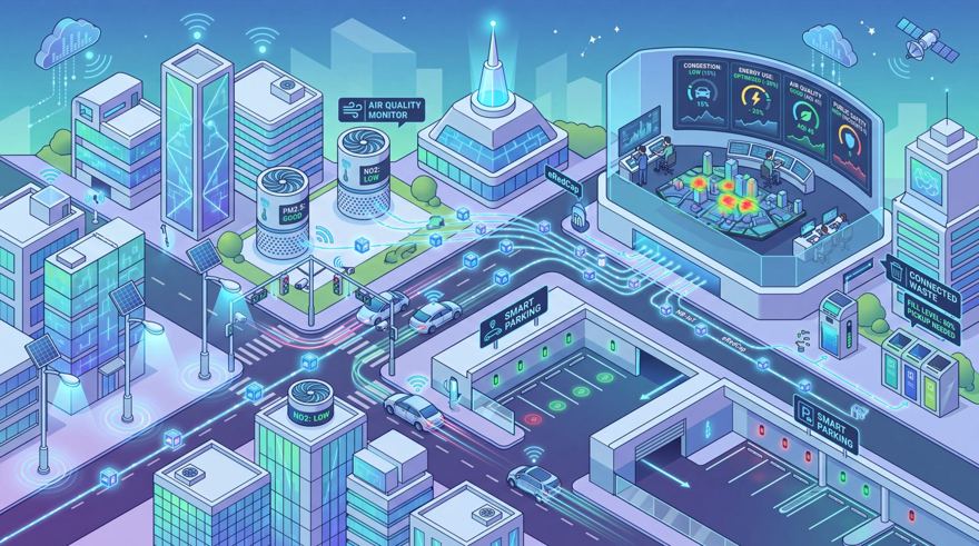 Multi-domain smart city operations centre